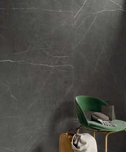Carrelage slim pour mur intérieur en grès cérame à masse colorée aspect poli brillant MIRAGE JOLIE JL 06 Pietra Grey L. 278 x l. 120 cm x Ép. 6 mm - Rectifié