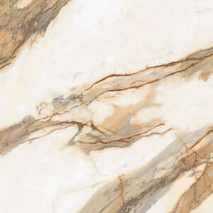 Carrelage sol/mur intérieur en grès cérame à masse colorée effet marbre aspect poli brillant MIRAGE JOLIE JL 03 Calacatta Vena Antica L. 80 x l. 80 cm x Ép. 9 mm - Rectifié