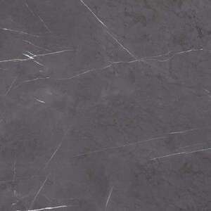 Carrelage sol/mur intérieur en grès cérame à masse colorée effet marbre aspect poli brillant MIRAGE JOLIE JL 06 Pietra Grey L. 80 x l. 80 cm x Ép. 9 mm - Rectifié