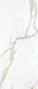 Carrelage sol/mur intérieur en grès cérame à masse colorée effet marbre aspect poli brillant MIRAGE JOLIE JL 02 Calacatta Select L. 120 x l. 60 cm x Ép. 9 mm - Rectifié