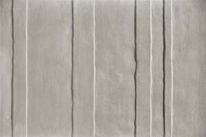 Carrelage mural en grès cérame relief MIRAGE MAND MUSE Grigio L. 45 x l. 30 cm x Ep. 10 mm