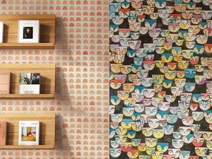 Carreau déco mural en grès cérame fantaisie MIRAGE INDOMITA mix L. 278 x l. 120cm Ep. 6mm
