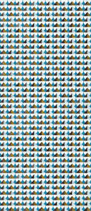 Carreau déco mural en grès cérame fantaisie slim MIRAGE INDOMITA Rhino Texture L. 278 x l. 120 cm x Ep. 6 mm