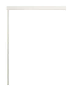 Kit en applique Xterna 2000X2100 Pré-peint blanc