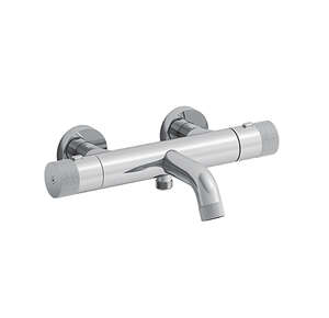 Mitigeur thermostatique bain douche mural ONDYNA East Side Chrome