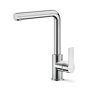 MITIGEUR EVIER PRIME  C3 BEC ORIENTABLE CHROME POIGNEE LATERALE