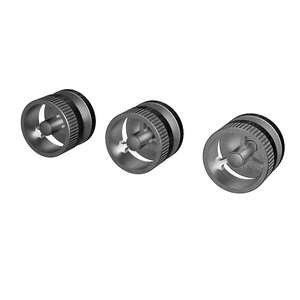 Mélangeur Bain Douche 3 trous ONDYNA Rota - finition Metal brossé