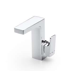 Mitigeur lavabo monotrou avec poignée latérale ROCA L90 - Finition chromé