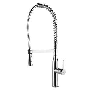 Mitigeur évier semi professionnel 185mm CLEVER Chef 5 avec douchette 2 Fonctions EcoNature Cold Open