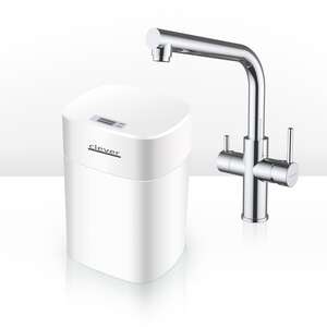 Mitigeur évier 3 voies CLEVER H. 310 mm chromé avec unité de traitement d'eau CLEVER PURE par ultrafiltration