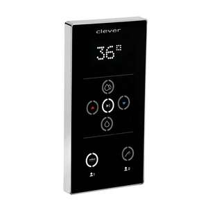 Commande digitale pour thermostatique encastré 2 voies CLEVER iClever Plus
