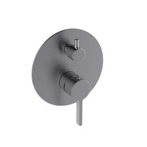 Mitigeur douche encastré 2 voies CLEVER Nexus - Finition Gun métal brossé