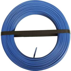 Fil rigide électrique HO7VU 2.5 mm² - Bleu - Couronne 100 m - Ref:3001025030