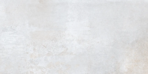 Carrelage pour sol intérieur en grès cérame à masse colorée effet métal aspect poli KERABEN UNIVERSE White Starlight L. 60 x l. 120 cm x Ép. 9 mm. Rectifié