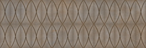 Carrelage décors pour murs intérieurs en faïence effet métal KERABEN UNIVERSE Art Oxide L. 90 x l. 30 cm x Ép. 9 mm. Rectifié