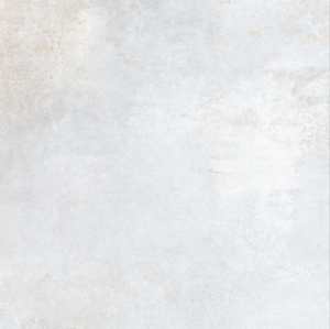 Carrelage pour sol intérieur en grès cérame à masse colorée effet métal KERABEN UNIVERSE White L. 60 x l. 60 cm x Ép. 9 mm. Rectifié