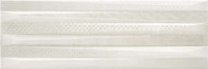 Carrelage Décors pour mur intérieur ROCERSA METALART DEC-2 White L. 60 x l. 20 cm x Ép. 9 mm