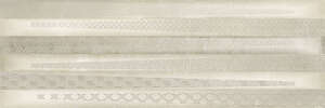 Carrelage Décors pour mur intérieur ROCERSA METALART DEC-2 Ivory L. 60 x l. 20 cm x Ép. 9 mm