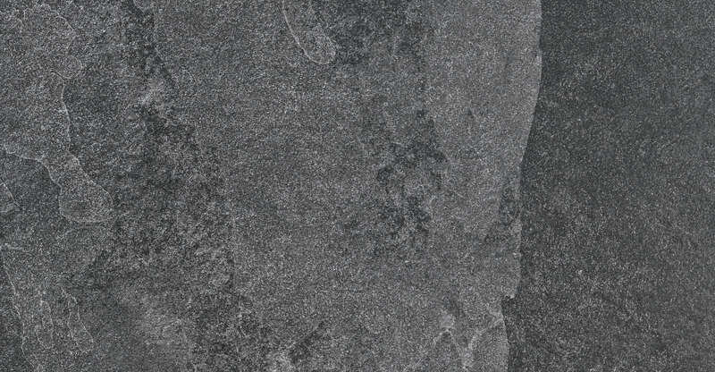 Carrelage pour sol/mur intérieur en grès cérame effet pierre ROCERSA AXIS Black L. 60,8 x l. 31,6 cm x Ép. 10 mm - Rectifié