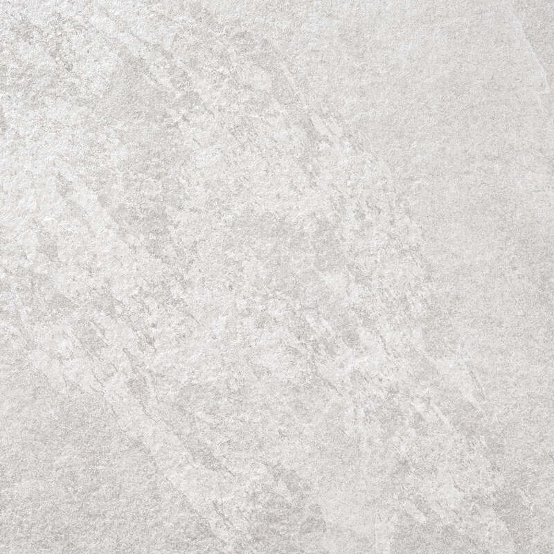 Carrelage pour sol extérieur en grès cérame à masse colorée 20 mm effet pierre ROCERSA AXIS White L. 60 x l. 60 cm x Ép. 20 mm - Rectifié - R11C