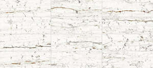 Carrelage pour mur intérieur en grès cérame émaillé effet marbre DUNE LEONARDO White L. 90 x l. 30 cm x Ep. 11 mm - Rectifié