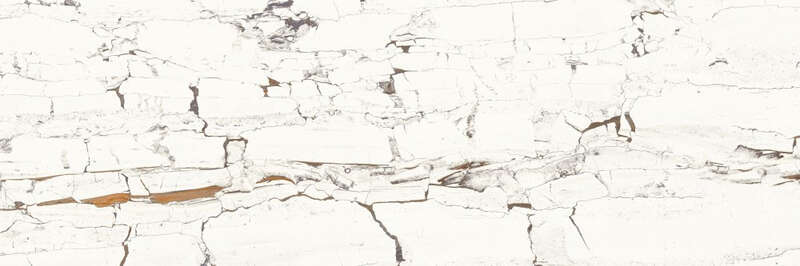 Carrelage pour mur intérieur en grès cérame émaillé effet marbre DUNE LEONARDO White L. 90 x l. 30 cm x Ep. 11 mm - Rectifié