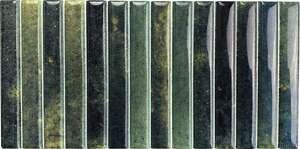 Carrelage en grés cérame émaillé pour mur intérieur DUNE KIT-KAT Grass Glossy L.23.1 x l. 11.5 cm x Ep. 8 mm
