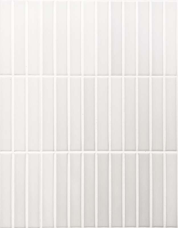Carrelage en grés cérame émaillé pour mur intérieur DUNE KIT-KAT Grey Matt L.23.1 x l. 11.5 cm x Ep. 8 mm