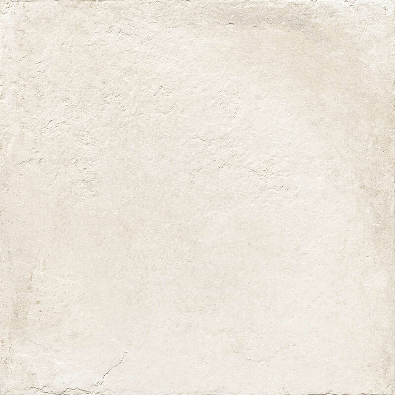 Carrelage pour sol/mur intérieur en grès cérame effet pierre KEROS PORTOBELLO Ivory L. 50 x l. 50 cm
