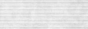 Carrelage pour mur intérieur en faïence KEROS TREND Wave Gris L. 120 x l. 40 cm - Rectifié