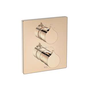 Mitigeur bain douche encastré ROCA INSIGNIA - Finition Or rose