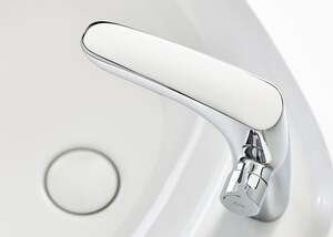 Mitigeur pour lavabo monotrou ROCA INSIGNIA - départ Cold Start - Chromé
