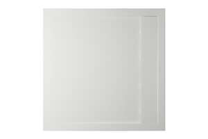 Receveur de douche résine carré MCBATH Andromeda Stone Cover Blanco L. 80 x l. 80 cm x Ep. 30 à 35 mm