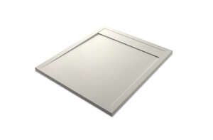 Receveur de douche Andromeda Stone Cover 100x100 beige - l. 1060 x H. 1940 mm