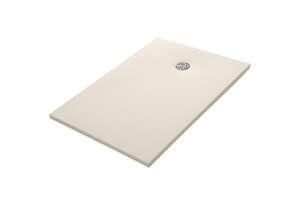Receveur de douche résine rectangulaire MCBATH CENTURIA SILK Marfil L. 2120 x l. 90 cm x Ep. 3 cm