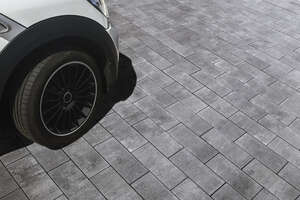 Pavé béton drainant REDSUN SMARTTON AQUA carrossable hydrofugé Amiata L. 30 x l. 15 x Ép. 8 cm