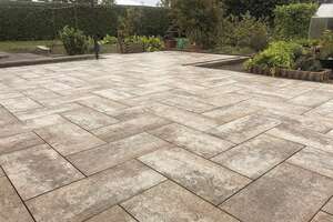 Pavé béton à joints fins REDSUN SMARTTON SE XXS Kilimanjaro L. 60 x l. 30 x Ép. 4 cm - Hydrofugé