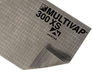 Écran de sous-toiture en polypropylène MULTIVAP 300XS gris - Rouleau de L. 50 x l. 1,50 m