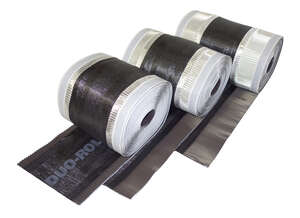 Closoir de ventilation pour faîtages en aluminium / polypropylène DUO ROLL brun - Rouleau de L. 10000 x l. 310 mm