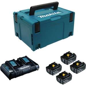 Pack 4 batteries 18 V - 6,0 Ah - Ref:198091-4