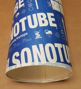 COFFRAGE CARTON ROND LISSE + ZIP - Ø250 PLUS - 3ml                              
